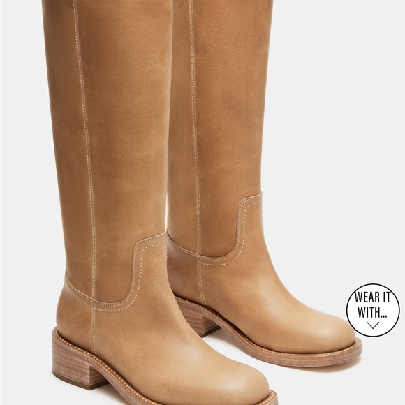 Steve Madden Banana Leather Boots - Picture 2 of 3